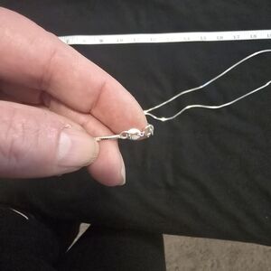 Sterling Silver Necklace 24 Inches (1 mm)